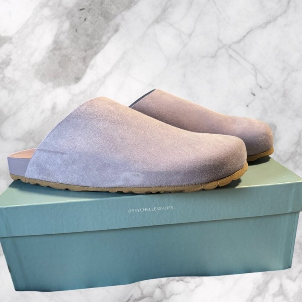Seychelles Women's New Routine Mules, Lavender Suede